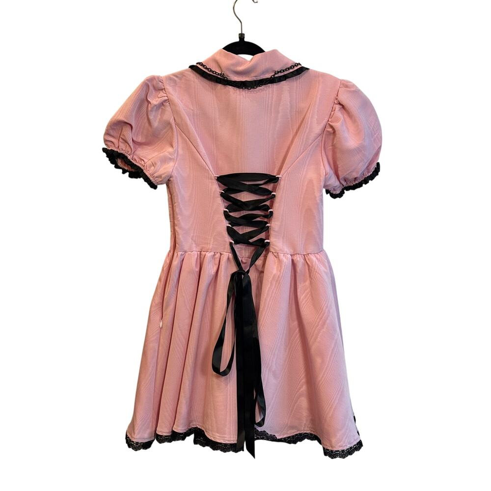 Sold Out Dolls Kill Sugar Thrillz Sweet Peculiarity Mini Dress Medium NWT - Picture 2 of 16